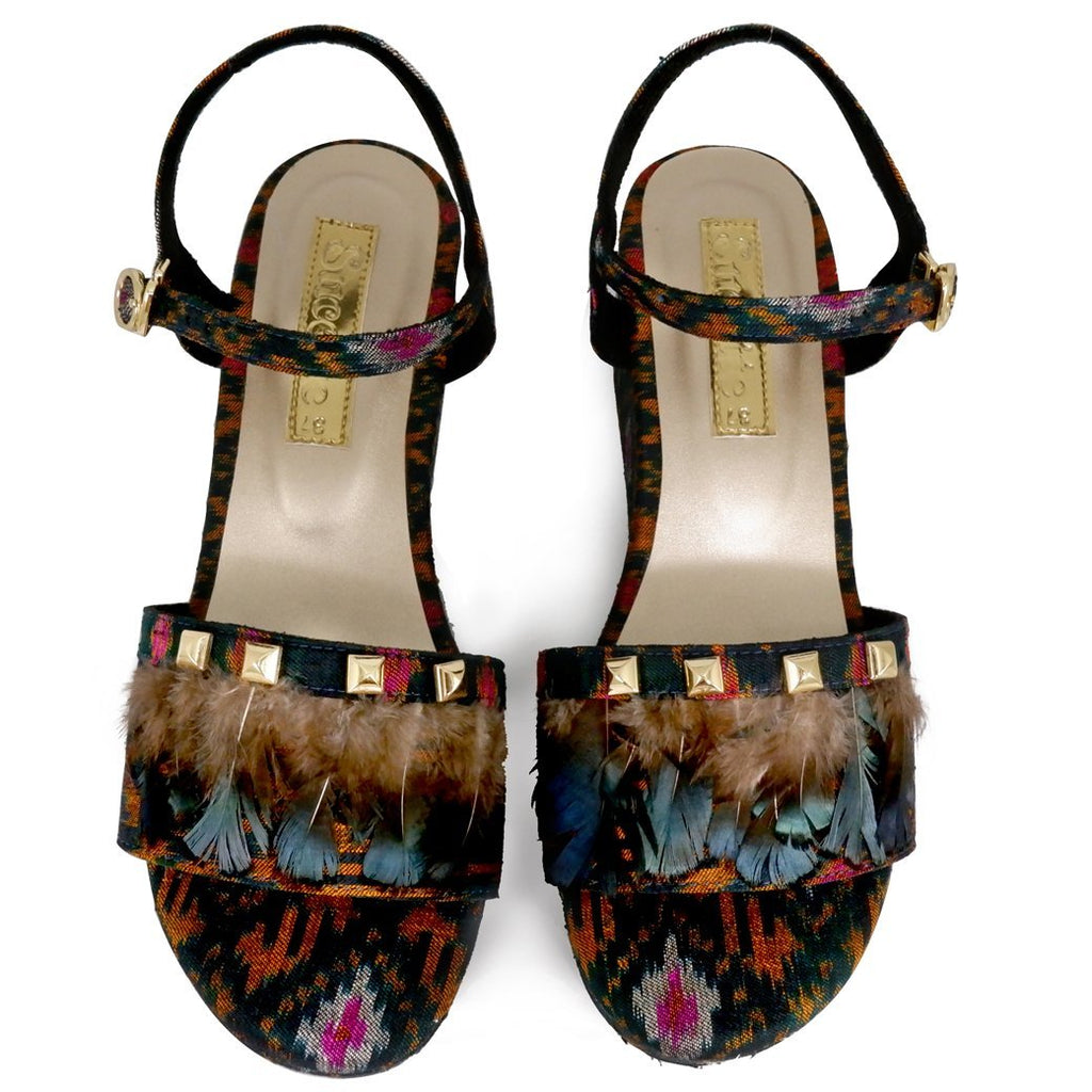 Pigalle Platform Sandals - Sucette artistic shoes and fashion