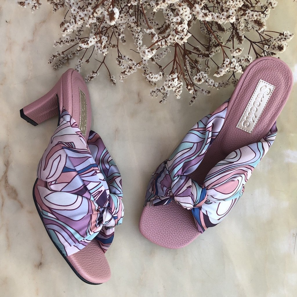 Monte-Carlo Mules - Sucette artistic shoes and fashion