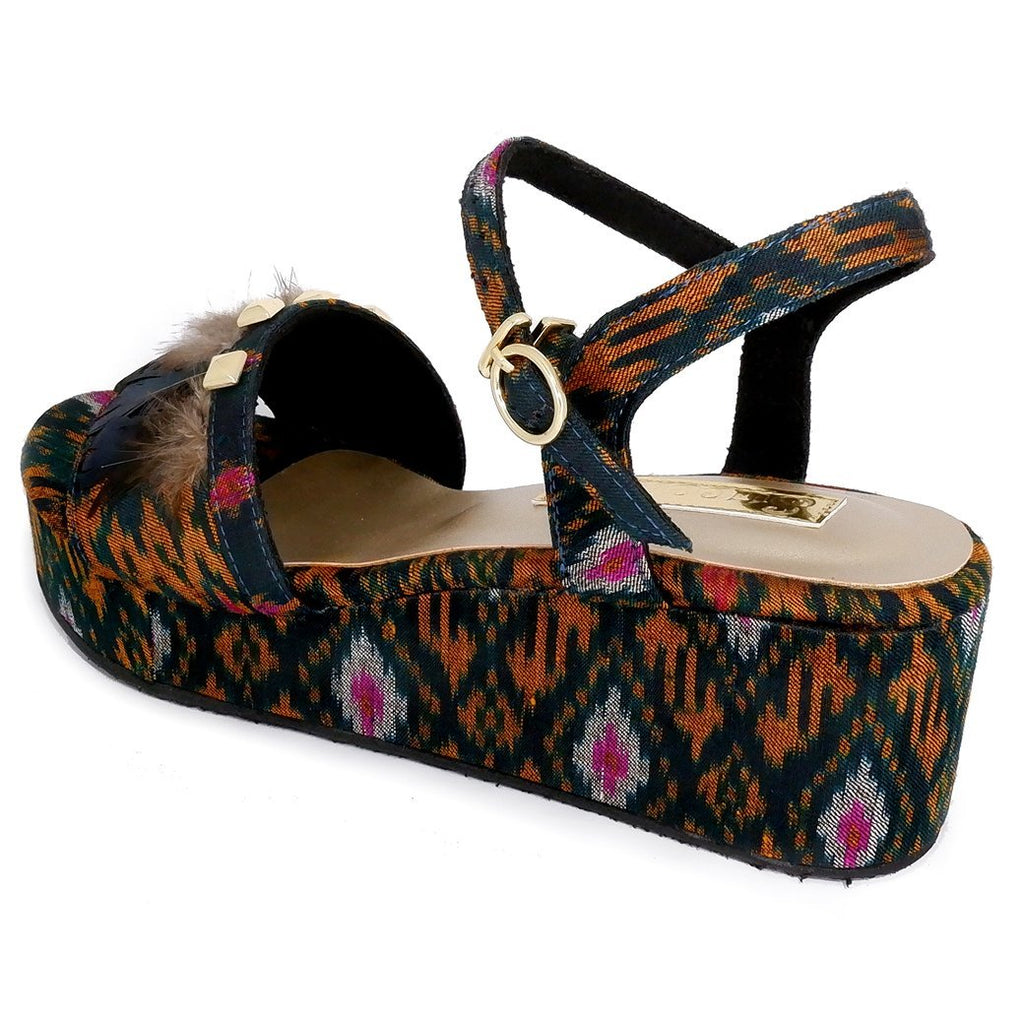 Pigalle Platform Sandals - Sucette artistic shoes and fashion