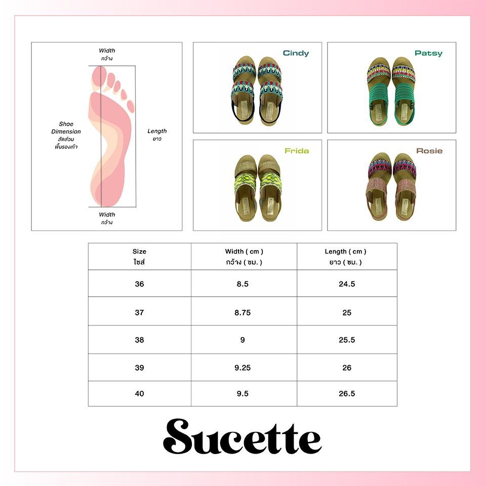 Cindy Sandals - Sucette artistic shoes and fashion